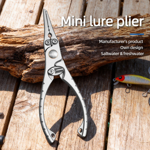Alicates de Pesca Multifuncionales - Herramienta de Pesca de Acero Inoxidable con Clips de Bloqueo - Product Image 1