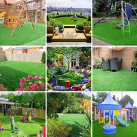 China AAG anpassbar 20mm 25mm 30mm 35mm 40mm New Garden Ground Decor Weiche Teppich matte Kunstrasen für die Landschaft