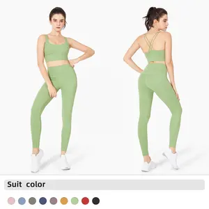 2021 Custom XS-3XL Plus Size Yoga Sets Ademend Merkloze Fitness Kleding Voor Vrouwen