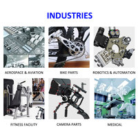 Pièces en acier inoxydable et en aluminium usinées sur commande par CNC pour l'usinage d'accessoires de caméra et d'applications mécaniques