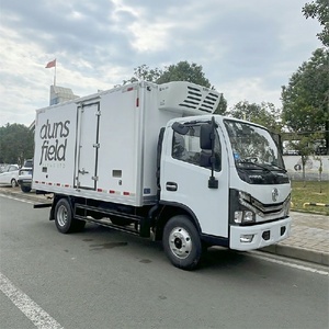 Dongfeng 4X2 Brand New 3tons 5tons Small Mini Freezer Frozen Meat Transport Refrigerated Truck for Sale - Product Image 1