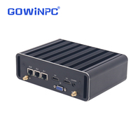 Mini PC Industrial GOWINPC K63 Intel J6412 |   Triple LAN, Cuádruple COM, Triple Pantalla, SSD+HDD, Windows 10 Ultimate, Conectividad