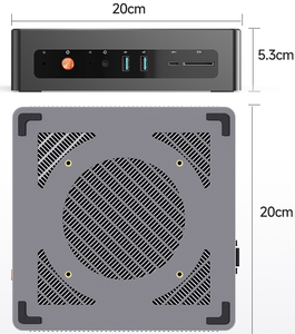 Mini PC Intel I5 al por Mayor, 16GB RAM, SSD, Windows 7, 2K HDMI, Tipo-C, Bajo Consumo, Silencioso, Portátil, Microcomputadora de Escritorio para Negocios - Product Image 2