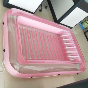 Piscine gonflable en PVC 2024 pour bronzage, baignoire de bronzage, lit de piscine gonflable en plastique durable, flotteur de piscine - Product Image 5