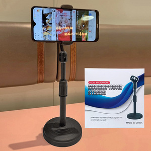 Mobile Phone Stand Telescopic Desk Mount For Live Streaming And Office Use Plastic Material Made In China - Product Image 1