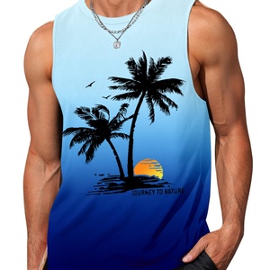 Complementa tu Look Vacacional con estas Camisetas sin Mangas Casuales para Hombre que Ofrecen Estilo, Comodidad, Ideales para Clima Cálido, 100% Algodón, Transpirables y de Secado Rápido - Product Image 6