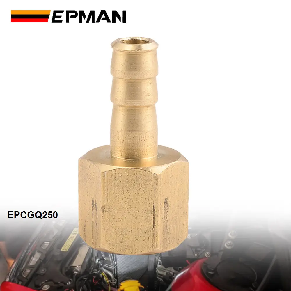 EPMAN 1/8" NPT Weiblicher Draht zu 1/4" 6,35 MM Schlauch-Adapter Anschlussstecker Anschlussadapter EPCGQ250