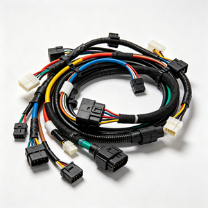 Wire Harness Assembly Shielded LVDS Coaxial <b>Cable</b> Harness for Autonomous Driving Systems Factory - Product Image 1