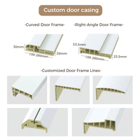 Porte intérieure moderne en bois massif de haute qualité, minimaliste, imperméable, insonorisée, ignifuge, pour chambre à coucher