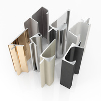 Chine Fabrication 6000 Série 6061 6063 Profilé en aluminium extrudé personnalisé Profilé en alliage d'aluminium anodisé