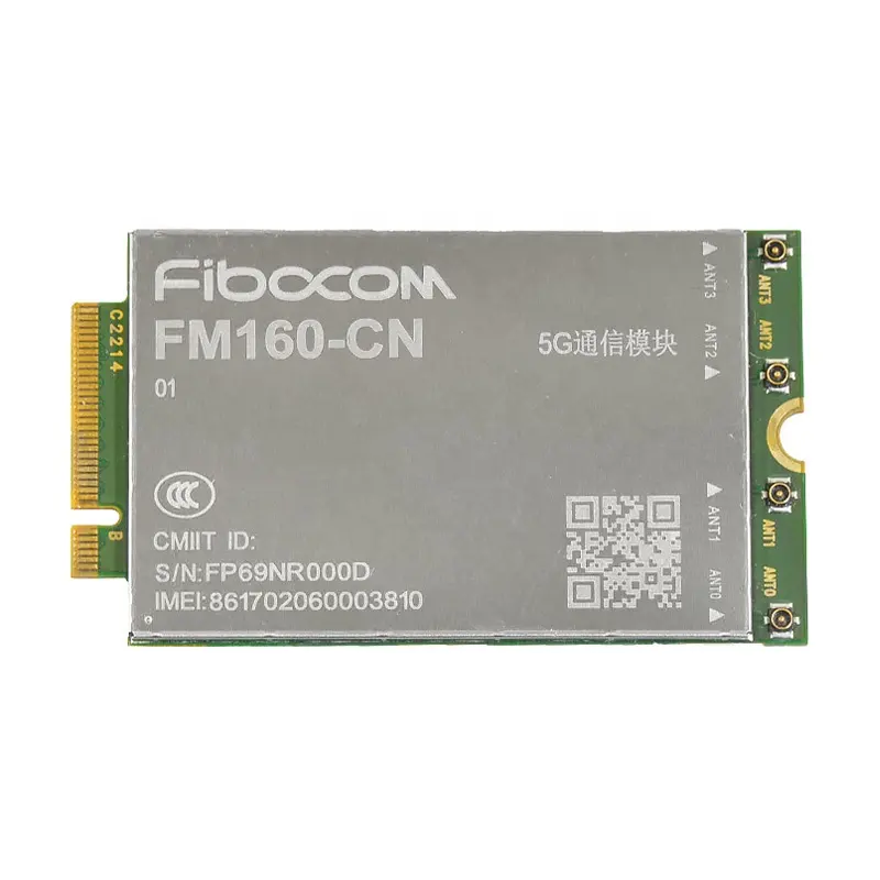 3gpp Release 16 Nr Sub6 Module Fibocom Fm160 5G Cellulaire Iot Module Lte 5G Draadloze Communicatiemodules