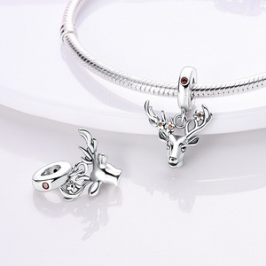 Série Animaux Mignons - Perles Breloques en Argent Sterling S925 <span class=keywords><strong>au</strong></span> Design Original - Accessoires DIY pour la Fabrication de Bracelets et Colliers - Cadeaux - Product Image 4