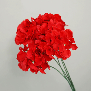 Ensemble de décoration de table en plastique réaliste avec des roses rouges artificielles et des boules de lotus pour les mariages, les fêtes, les remises de diplômes, la fête des mères - Product Image 4