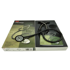 Stéthoscope médical noir/blanc à prix bas, série palais, appareil orthopédique de la <span class=keywords><strong>cardiologie</strong></span> Duplex - Product Image 5