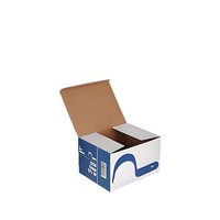 Caja Cuadrada Corrugada de Lujo Moderna, Portátil, Ecológica, Reciclable, Impresa por Ambos Lados, Personalizada, para Sombreros, Ropa y Regalos
