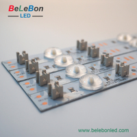 Barre de drap lumineux led rétroéclairé, boîte à bricolage de haute qualité, pour signes de grandes zones, cc 12v DC24V 12w/pièces
