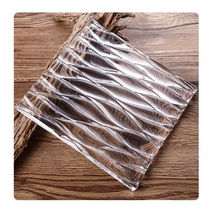 Đúc Kính ngói Pebble kính trang trí treo nghệ thuật với khung thép không gỉ cho phân vùng màn hình tinh thể thủy tinh gạch khối - Product Image 6