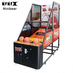 เครื่องเล่นบาสเก็ตบอลอาร์เคดแบบหยอดเหรียญสำหรับศูนย์เกมในห้างสรรพสินค้า - Product Image 1