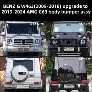 AMG Design paraurti auto per Mercedes Benz <span class=keywords><strong>G</strong></span> classe <span class=keywords><strong>G</strong></span> Wagon 2004-2018 W463 Upgrade a W464 2019-2024 G63 AMG Style Body Kit - Product Image 2