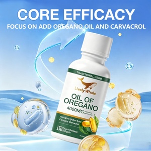 Suplemento <span class=keywords><strong>de</strong></span> Aceite <span class=keywords><strong>de</strong></span> Orégano Lively Whale en Cápsulas Blandas, Directo <span class=keywords><strong>de</strong></span> Fábrica, Incluye Personalización <span class=keywords><strong>de</strong></span> Marca Privada OEM/ODM - Product Image 3