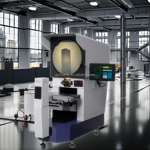 Yatay profil projektör yüksek hassasiyetli fotoelektrik ölçüm sistemi - Product Image 3