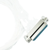Conector Micro-D Rectangular de Grado Aeronáutico Serie J30J de Alta Calidad, Arnés de Cables para Uso Aeroespacial, Conectores Resistentes de 4-90 Pines