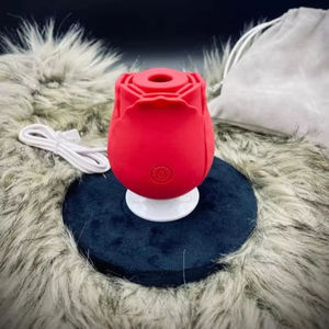 ローズバイブレーター女性用,シリコン乳首クリトリスオナニー大人大人用セックスおもちゃ吸うローズバイブレーター - Product Image 3