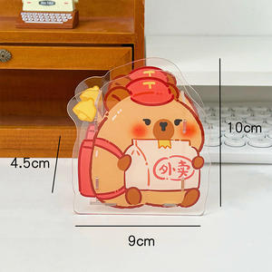 Vigreat personnalisé Kawaii Anime bureau porte-stylo mignon dessin animé conteneur Logo personnalisé cadre <span class=keywords><strong>Photo</strong></span> noël acrylique <span class=keywords><strong>Kawai</strong></span> plastique - Product Image 1
