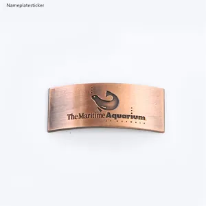 为您的品牌定制不锈钢铭牌铝金属标签黄铜标志雕刻金属铭牌