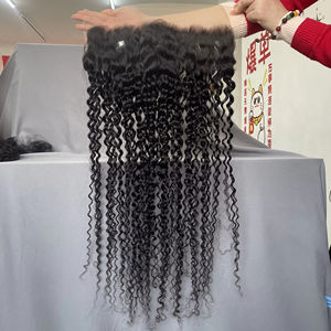 Frontales de encaje transparentes color negro natural 13x4 13x6 - Product Image 3