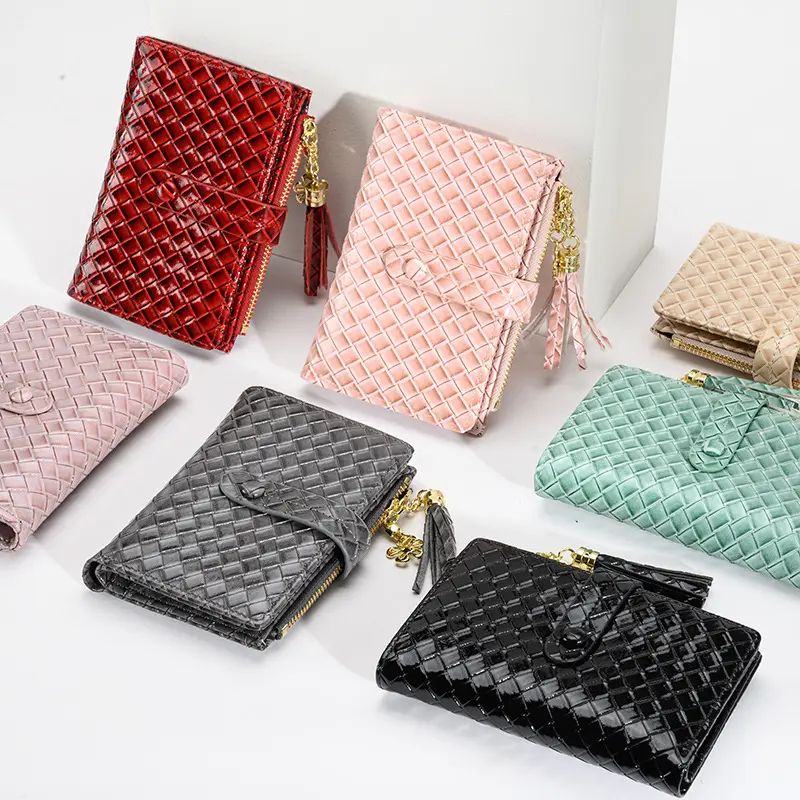 RU Fashionable High Quality wholesale women wallets PU leather wallet design your own brand wallet