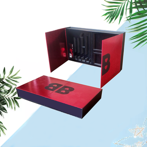 Noel hediyeleri için özel Advent takvim kutusu geri dönüşümlü malzemeler UV kaplama kabartma mat laminasyon - Product Image 6