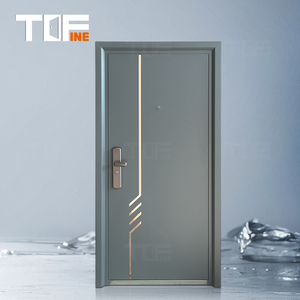 Porte télescopique automatique électrique rétractable en acier inoxydable, disponible en stock, pour hôtel, parc, école, entrepôt - Product Image 1