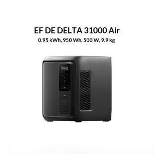 Station d'alimentation portable <span class=keywords><strong>EcoFlow</strong></span> DELTA 3 1000 Air 950Wh 500W, générateur solaire pour le camping, l'éclairage extérieur, l'alimentation électrique, LiFePO4 UPS - Product Image 1