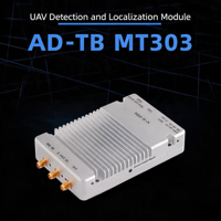 Mendukung DJI O4/Autel/DIY FPV Remote Control Modul Anti-Drone OcuSync/RemoteID-Sistem Pertahanan UAV Efisien Deteksi Pasif