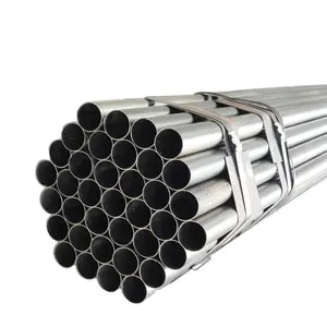 China suppliers of Q235 Q345 ASTM Ms carbon ERW black round welded steel pipes and Tubes
