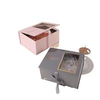 Boîte en papier pliable de luxe sur mesure, en carton ondulé, impression sérigraphique, matériaux recyclés, design personnalisé, taille personnalisée