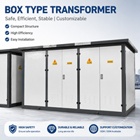 Poste de transformation préfabriqué compact extérieur avec transformateur toroïdal intelligent pour la distribution d'énergie haute tension