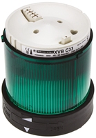 XVBC33 Incandescent, LED Light Unit, 70mm Base, Static, Green Lens 250V Harmony XVB Series, AC IP65