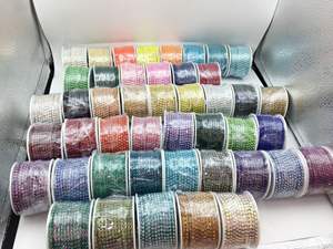 シンロン卸売 クローチェーン マルチカラー DIYアクセサリー SS12 チェーン クロー 衣料品アクセサリー ウォーターダイヤモンド 金属素材 - Product Image 4