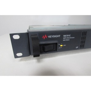 ใช้ระบบจ่ายไฟแบบโมดูลาร์ขนาดเล็ก Keysight N6701C, กำลังไฟ 600 วัตต์, 4 ช่อง *X - Product Image 2