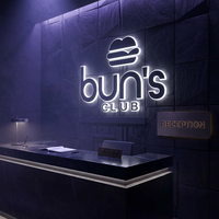 Letrero Comercial Acrílico 3D con Retroiluminación LED Personalizado para Interiores de Oficina, con Módulos LED Impermeables y Logotipo Impreso con UV para Empresas