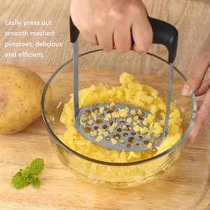 Prix usine en acier inoxydable manuel <span class=keywords><strong>presse</strong></span> alimentaire <span class=keywords><strong>presse</strong></span> <span class=keywords><strong>presse</strong></span> pour avocat pomme de terre bébé nourriture hôtel cuisine outil - Product Image 5