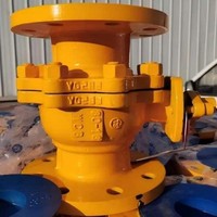 Válvula de bola flotante de acero inoxidable 304 directa de fábrica con asiento de PTFE para agua y aceite