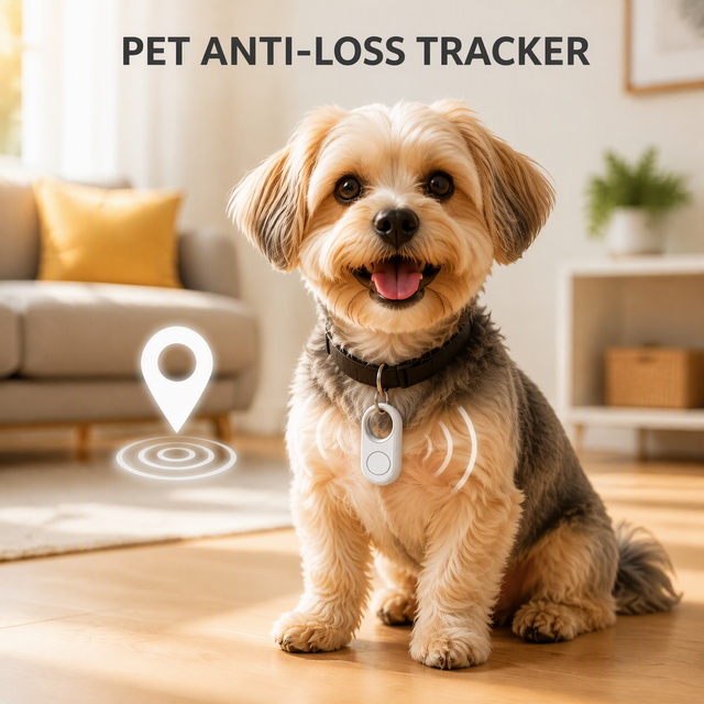 Smart GPS Tracker & Locator Key Finder Find My Device Compatible Anti Lost Mini Tag for Keys Luggage Wallets Bags Pet Wholesale