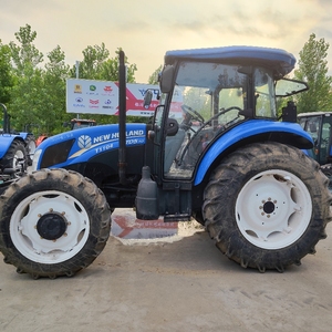 Precio barato agricultura usada fuerte New Holland T1104 110HP caballos de potencia en buenas condiciones de funcionamiento - Product Image 3