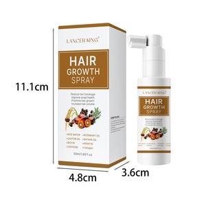 Spray pour la croissance des cheveux, avec huile de romarin et biotine, non gras, aide à prévenir l'amincissement et la chute des cheveux - Product Image 6