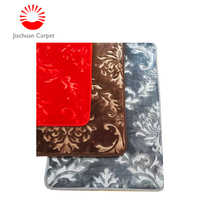 Tapis épais en vison gaufré, bijou style arabie saoudite