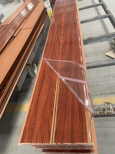 Panel de techo decorativo de PVC de color hermoso Panel de pared de lámina caliente de PVC Techos En Pvc <span class=keywords><strong>Ceilo</strong></span> Raso - Product Image 3