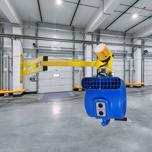 <span class=keywords><strong>REITA</strong></span> – Éclairage de quai d'entrepôt de haute qualité, 30W LED, avec bras flexible et ventilateur – Approvisionnement direct usine - Product Image 1